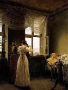 Georg Friedrich Kersting At the Mirror oil painting reproduction